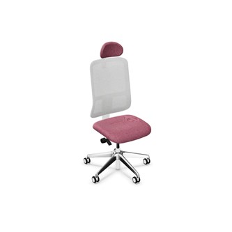 Kontorsstol Utila Mesh light grey SA2T med nackstöd Rivet