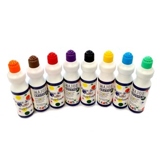 Markers med flytande färg, 8 x 75 ml