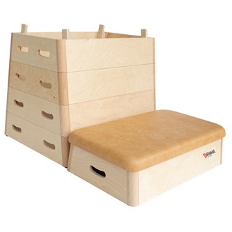 Plint 5-delad utan transportvagn