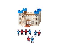 Riddarborg med riddare