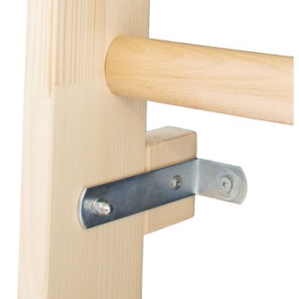 Monteringsfäste för ribbstol, dubbel