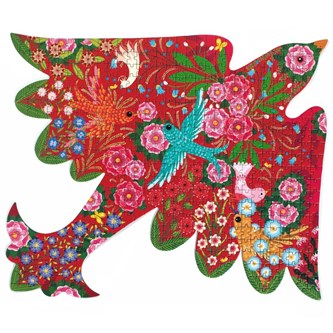 Pussel fågel 500 bitar