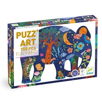 Pussel elefant 150 bitar