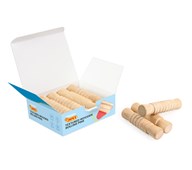 Lerkavlar i trä, 9-pack