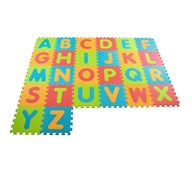 Tyst pusselmatta, bokstäver A-Z