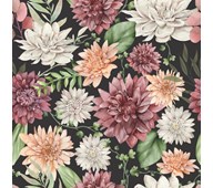 Canvas mönstrad, blomma