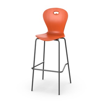 Stol Karoline BX 4 large sh 75 cm svart stativ