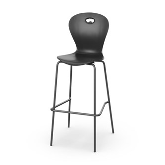 Stol Karoline BX 4 large sh 75 cm svart stativ