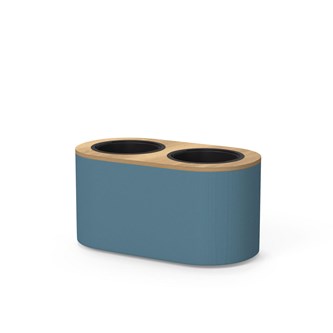 Frame blomlåda dubbel