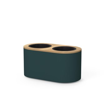 Frame blomlåda dubbel