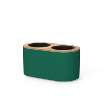 Frame blomlåda dubbel