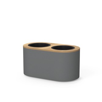 Frame blomlåda dubbel