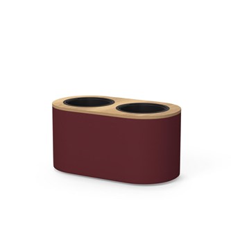 Frame blomlåda dubbel