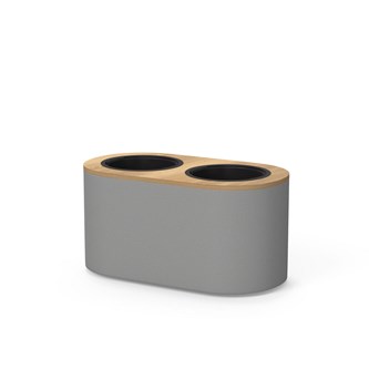 Frame blomlåda dubbel