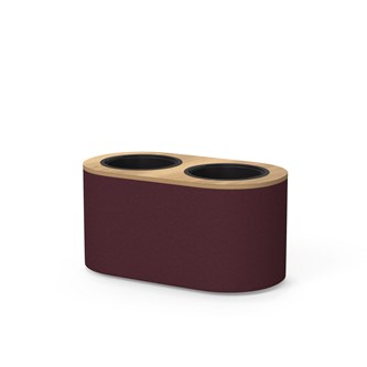 Frame blomlåda dubbel