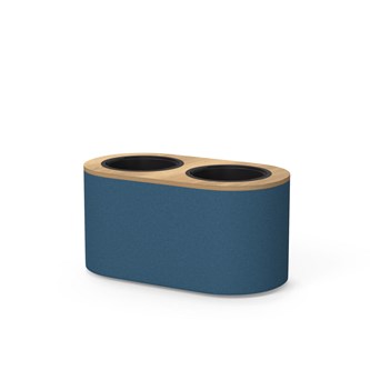 Frame blomlåda dubbel