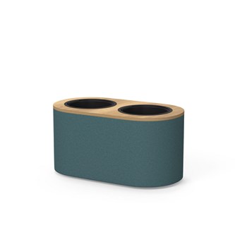 Frame blomlåda dubbel