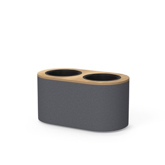 Frame blomlåda dubbel