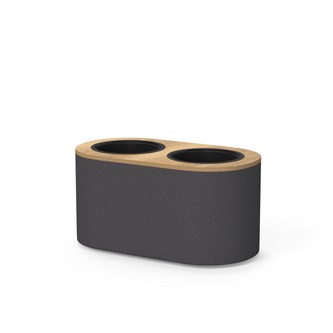 Frame blomlåda dubbel