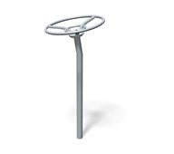 Spin hängande karusell tippad