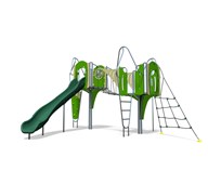 Nexo multilek med nätbro och brandmannastång