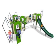 Nexo klätterlek med tunnel