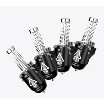Flashforge Nozzle Kit reservdel för Adventurer 5M/5M Pro, 4-pack