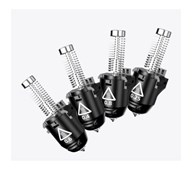 FLASHFORGE Nozzle Kit Spare part for Adventurer 5M/5M Pro, 4-pack