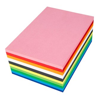 Gladkartong julpack A4 300 ark