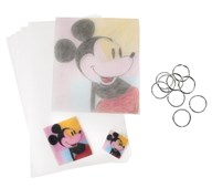 DIY nyckelring med krympplatta 50-pack