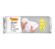 Lufttorkande lera 1 kg, vit