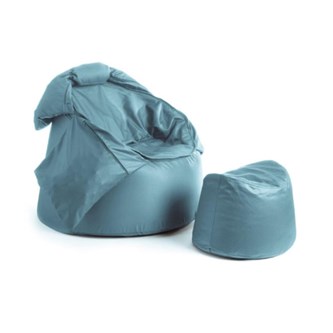 Protac Sensit® Bollfåtölj, Aqua Oxford inkl fotpall