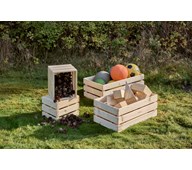 MIMIC Förvaringsbackar av trä