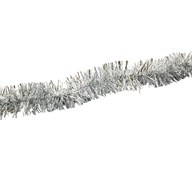 Glittergirlang 2 m silver
