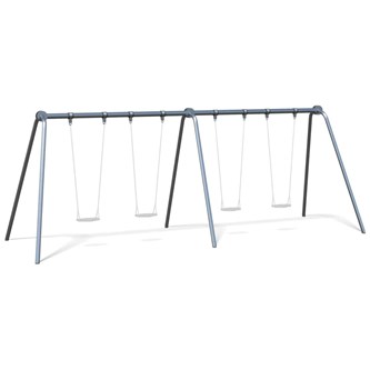 Gungställning för 4 gungsitsar