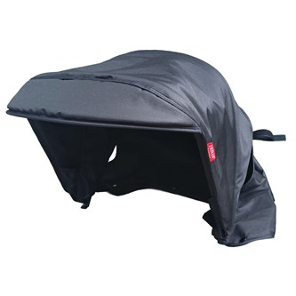 Sufflett till Enkelsulky, tyg