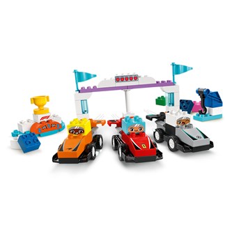 LEGO® DUPLO® F1® Team – racerbilar och förare