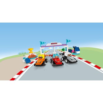 LEGO® DUPLO® F1® Team – racerbilar och förare