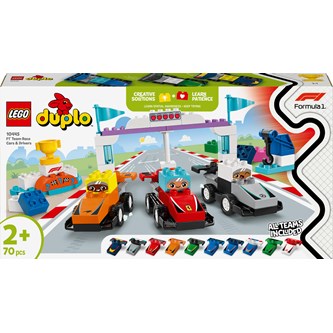 LEGO® DUPLO® F1® Team – racerbilar och förare