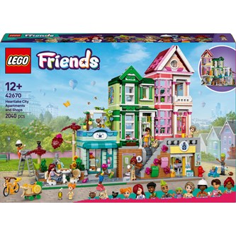 LEGO® Friends Heartlake Citys lägenheter och butiker