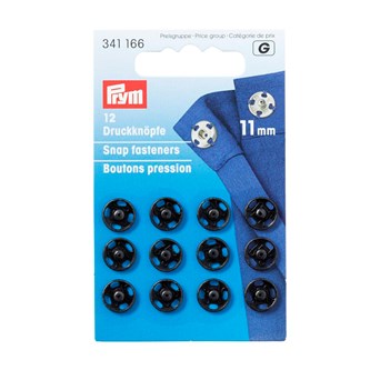 Tryckknappar 11 mm, 12-pack