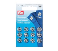 Tryckknappar 11 mm, 12-pack