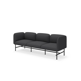 Nebula 3-sits med armstöd