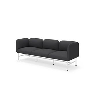 Nebula 3-sits med armstöd
