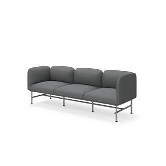 Nebula 3-sits med armstöd