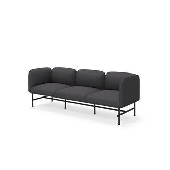 Nebula 3-sits med armstöd