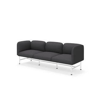 Nebula 3-sits med armstöd