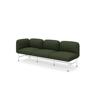 Nebula 3-sits med armstöd höger