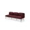 Nebula 3-sits med armstöd vänster