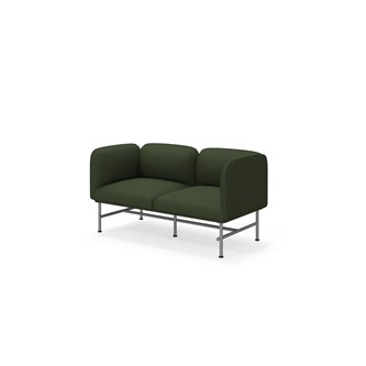 Nebula 2-sits med armstöd